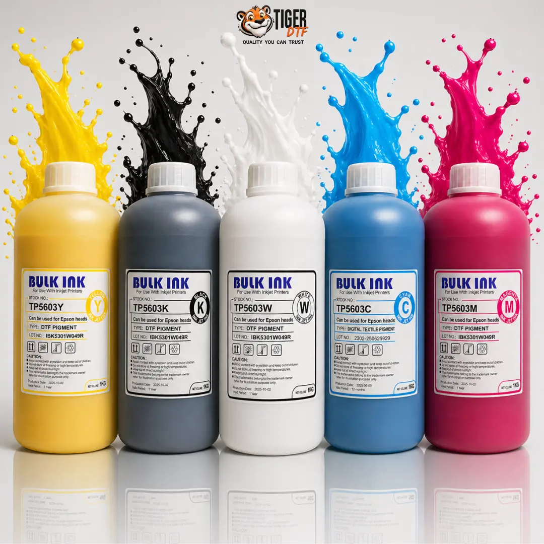 Tiger DTF Premium DTF Ink Bulk Supply