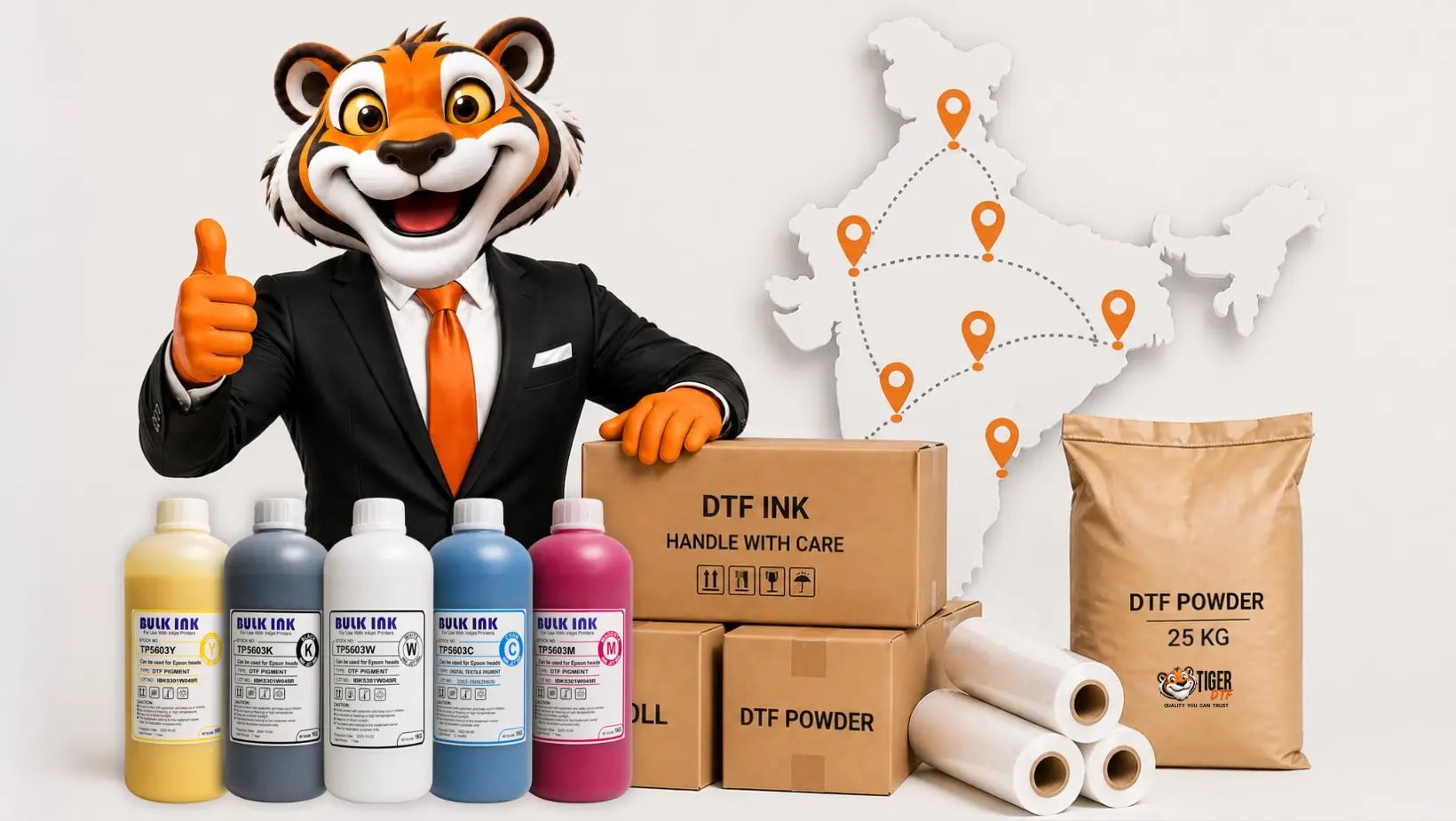 Tiger DTF Consistency Quality Supply