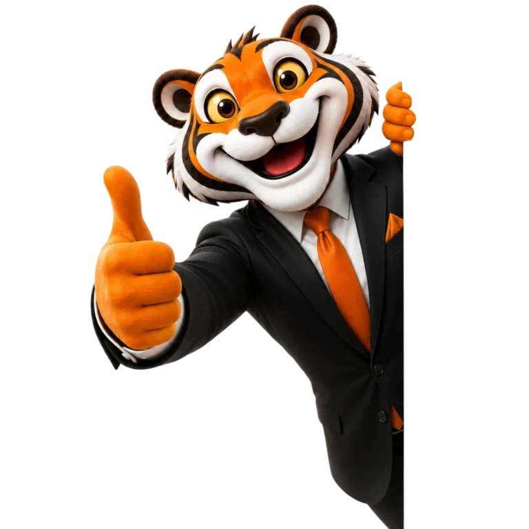 Tiger DTF Mascot