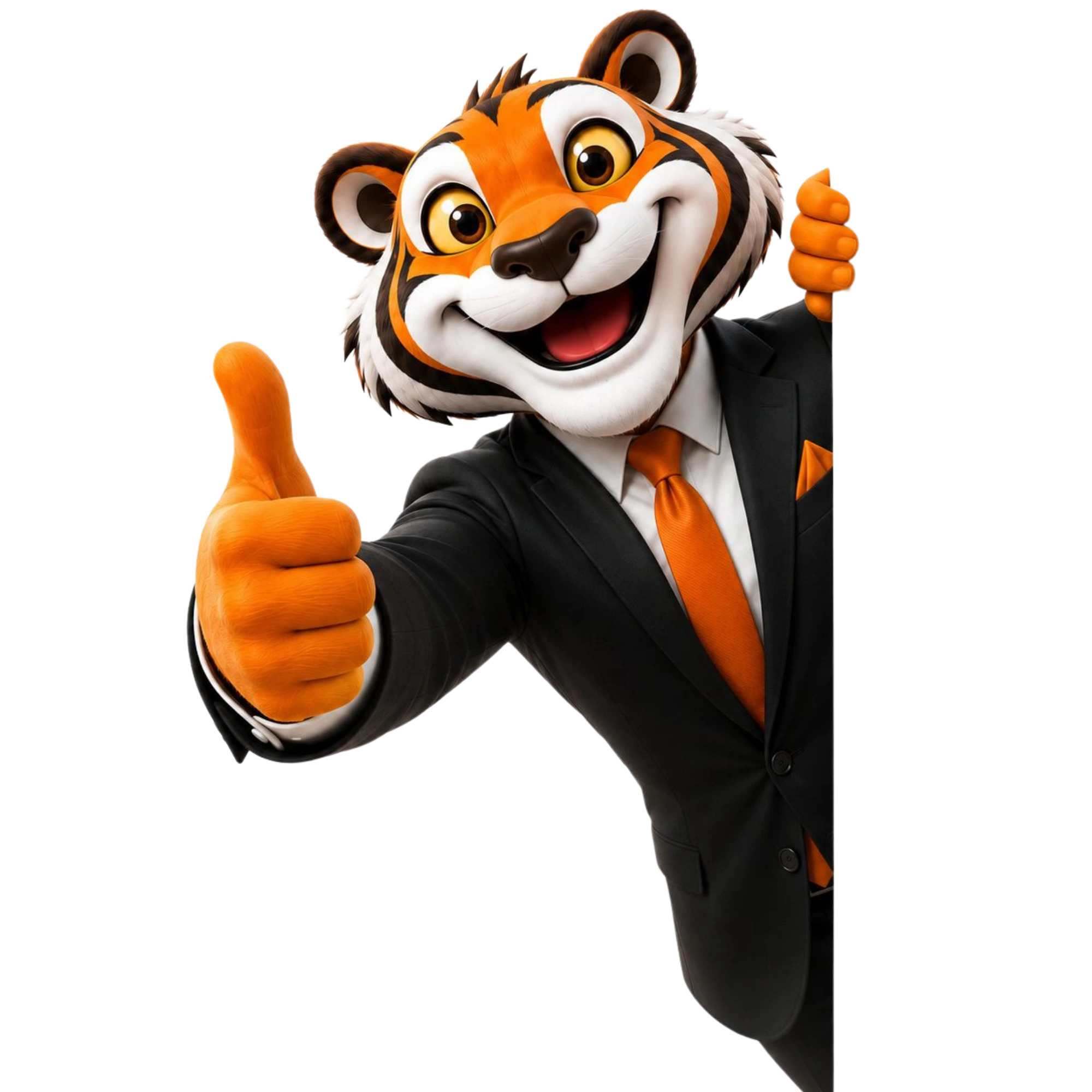 Tiger DTF Mascot