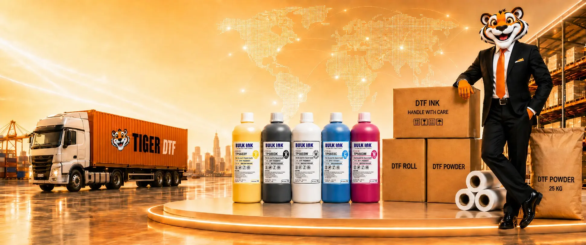 Tiger DTF Consistency Quality Supply